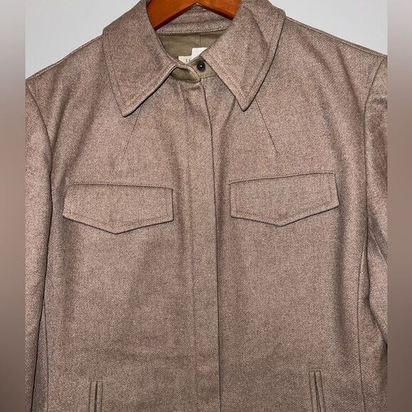 J. Crew Vintage Wool Blend Full Zip Jacket Size Small - Picture 3 of 8